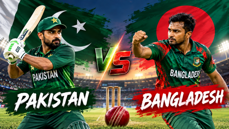 Pakistan vs Bangladesh, 1st Semi-Final, Asian Games 2026: Rain Delays Toss as Cricket Finally Takes Centre Stage in Nisshin
